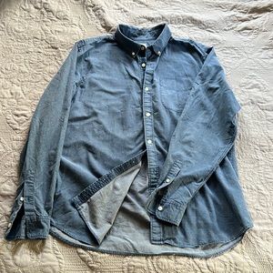 Gap Long-sleeved Button Down Denim XL